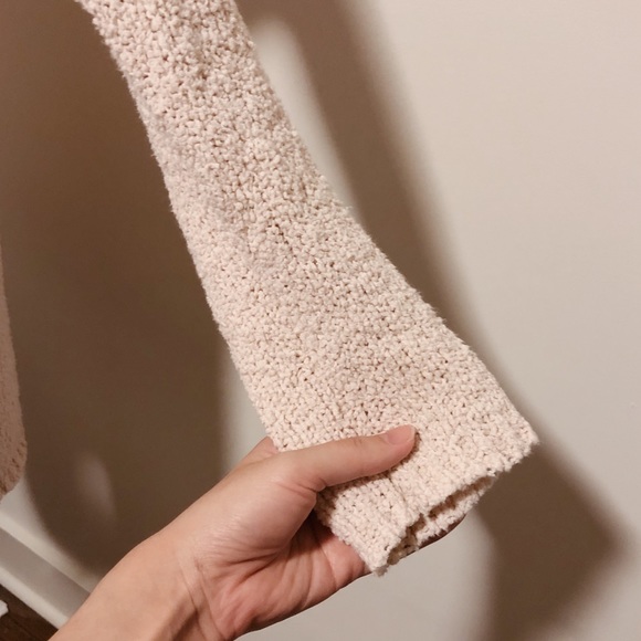 Beige Popcorn Cardigan - Picture 4 of 7